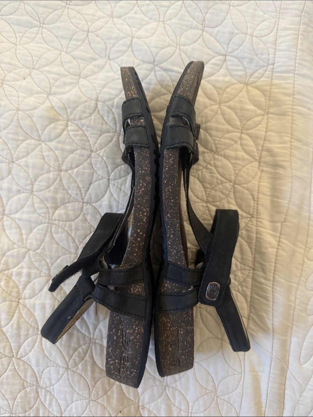 Teva Black Adjustable Strap Sandals - Picture 4 of 4